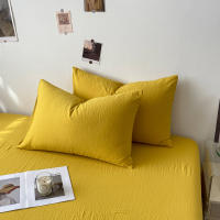 Bonenjoy-funda de almohada de Color sólido, funda de almohada transpirable de 48x74cm, Fundas de cojín rectangulares, fundas de almohada de cama para el hogar, 2 piezas - details 14