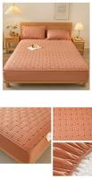 Funda de cama de estilo Simple, colcha acolchada, cubierta de colchón agradable para la piel, ropa de cama elástica para el hogar (sin funda de almohada), 1 unidad - details 9