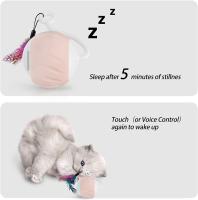 ATUBAN Cat Toy,Interactive Cat Toys Ball,Remote Control Ball for Cats Moving Cat Toy Electric Cat Toy Automatic Cat Toy with LED - details 5