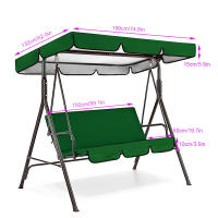 Juego de Cojines de Asiento de Gira Cubiertas de Asiento de Poliéster Resistentes a UV - details 2