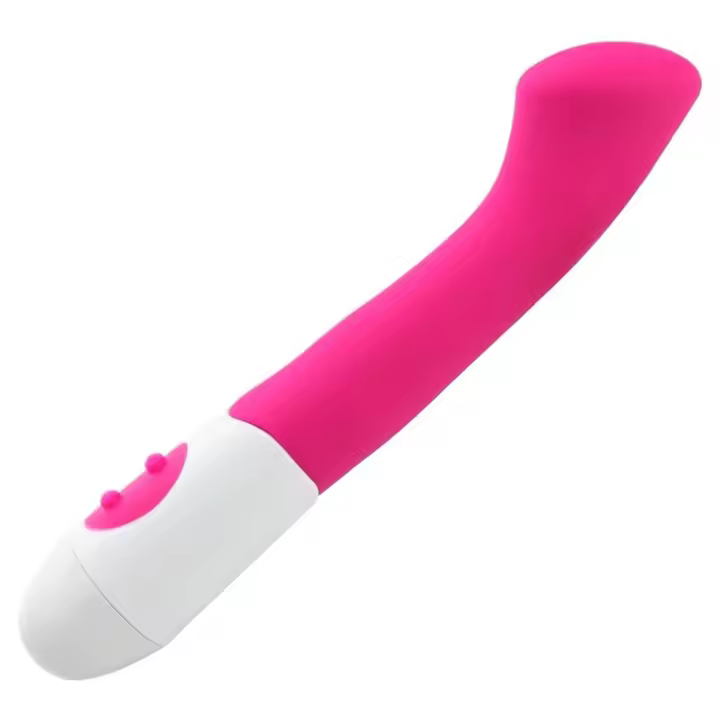 Empaque privado Vibrador de clítoris y vagina de silicona de 10 velocidades, vibrador dual con forma de pene, juguetes sexuales para adultos para ella - 1
