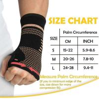 Protector de gimnasio para Crossfit, muñequera deportiva para culturismo, soporte de compresión, vendaje protector de muñeca tejido, 1 ud. - details 0