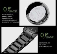 Moda de lujo premium para hombres Reloj Estilo de negocios Movimiento de calendario Correa de acero inoxidable Reloj de pulsera de cuarzo deportivo impermeable al aire libre - details 20