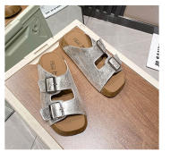 Hebilla retro con zapatillas de plataforma casuales sandalias para uso exterior - details 20