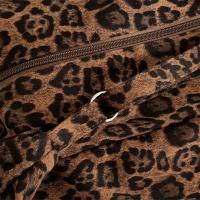 Bolso tote con estampado de leopardo de gran capacidad: bolso de hombro y bolso de mano versátil para mujer, nailon ligero, cierre de cremallera, perfecto para ir al trabajo, viajar y moda diaria, regalo ideal para ella - details 7