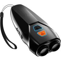 Dispositivo de parada de ladridos de entrenamiento ultrasónico, sonda dual, alta potencia, portátil, controlador de perros, largo alcance, recargable, LED, flash - details 2