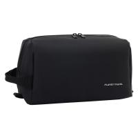 Neceser impermeable para hombre, bolsa de aseo de PU de mano de gran capacidad, bolsa de maquillaje ligera con separación de ropa seca y húmeda, para mujer y hombre - details 8