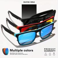 Gafas Polarizadas Cuadradas Clásicas Equipo Deportivo para Hombres y Mujeres Al Aire Libre Fiestas - details 1