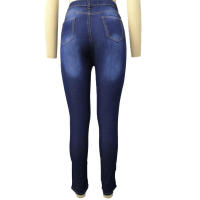 Nueva moda femenina: pantalones lápiz ajustados con cintura - details 22