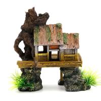 Adornos artesanales de resina para pecera, rocalla de acuario Retro Artificial, decoración multiusos creativa, regalo de paisajismo - details 6
