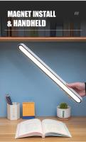 Lámpara de escritorio remota, 48cm, 32cm, luz nocturna colgante magnética, lámpara de mesa recargable por USB, luz de lectura LED para gabinete, espejo de noche - details 7