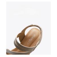 Zapatos de tacón de cuña elegantes de verano para mujer, sandalias informales a la moda para mujer - details 7
