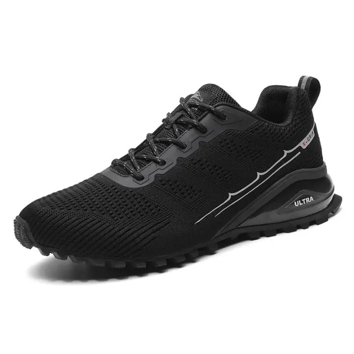 Zapatillas de correr transpirables para hombre, zapatos deportivos de diseñador de lujo, para gimnasio, trotar, informales, para caminar, de verano - 1