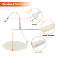 GAHADA Luz de Tira de Neón Súper Brillante Barra de Luz COB Suave de 288 LEDs/m - details 5