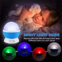 Luz Nocturna para Niños Proyector de Estrellas Nebulosas LED de Colores Cambiantes - details 3