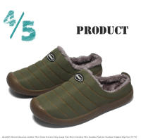 Zapatillas de Casa para Hombres en Invierno Calzado de Lino de Forro Abrizado - details 4