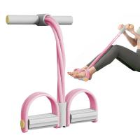 Extractor de Pedal de Yoga, banda de resistencia portátil, ejercitador Abdominal multicolor, elástico para estiramiento, 6 tubos - details 3