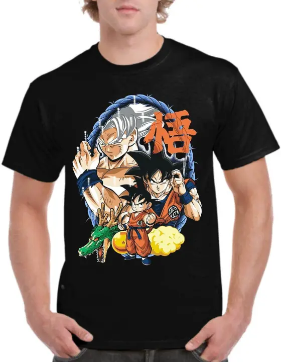 Camiseta de Dragon Anime para Hombre, Bola de Manga, Son Maestro, cápsula - 1