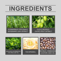 El romero hidrata y nutre el suave aceite esencial diario para el cuidado del cabello. - details 1