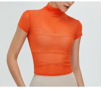 Yogo Tops Camiseta de Malla de Algodón Secado Rápido Estilo Polo Para Entrenamiento, Correr, Manejar el Gimnasio Camiseta Corta de Primavera/Verano - details 1