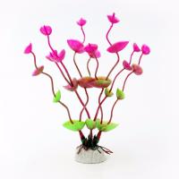 Plantas artificiales para pecera, planta de agua para acuario, adornos para pecera, accesorios de decoración, 1 unidad - details 2
