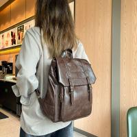 Premium sense gran capacidad mochila bolsa mujer 2025 nueva moda simple mochila cartero - details 4