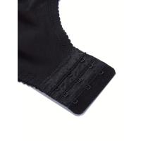 Sujetador Sexy de talla grande para mujer, ropa interior de encaje de contraste, cubierta completa, Mini sujetador ligero con lazo - details 6