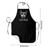 Babero personalizado Breaking Bad Time delantales hombres mujeres Unisex adulto Chef cocina Walter White Tablier cocina jardinería - details 22