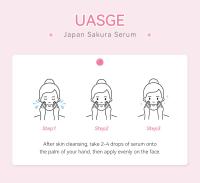 Suero facial blanqueador Sakura, antienvejecimiento, líneas finas, aprieta los poros, mejora el pigmento de melanina, crema hidratante opaca, ilumina el cuidado de la piel - details 15