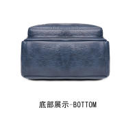 Mochila de mujer Mochila de doble propósito de cuero suave - details 13