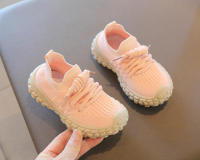 Calcetines de punto ligeros de malla para niños y niñas, suela de neumático transpirable, zapatos antideslizantes para niños - details 6