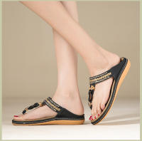 Sandalias planas ligeras y cómodas para mujer, de verano 2025, informales, de moda, para playa, tallas grandes. - details 8