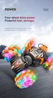 Coche acrobático teledirigido para niños, juguete electrónico con Sensor de gestos y reloj, rotación LED, 2023G, novedad de 2,4 - details 3