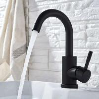 Grifo de lavabo de acero inoxidable 304, mezclador de lavado en frío y caliente, grúa con rotación de 360 ​​grados, grifos de fregadero, grifo de Palanca única para Baño - details 8