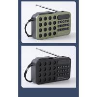 Mini Radio FM portátil de bolsillo, altavoces inalámbricos con carga Solar, compatible con reproducción de tarjetas USB TF, receptor de Radio FM compatible con Bluetooth - details 9
