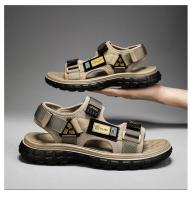 Zapatillas de Cuero Genuino para Hombres Estilo Romano Casuales para Exteriores - details 6