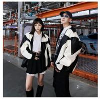 Chaqueta de piel sintética para hombre de otoño e invierno, cortavientos acolchado, abrigo Bomber de motociclista para mujer - details 10