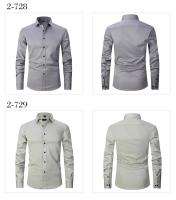 Nueva camisa social de manga larga para hombre de otoño/invierno grande 6XL de alta calidad, moda sin hierro, informal de negocios, blanco puro - details 9
