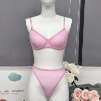 Conjunto de ropa interior Sexy sin costuras para mujer, Kit de sujetador de 2 piezas, trajes íntimos de encaje con realce, conjuntos exóticos sensuales, lencería - details 2