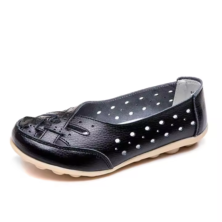 5 nuevos zapatos de mujer Doudou con suela de tendón y cabeza de madre con bolsa hueca - 1