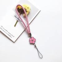 Cuerda de mano tejida de cuero creativa para teléfono móvil, cordón Universal, correa de muñeca, pulsera de cuerda corta, colgante de joyería - details 13