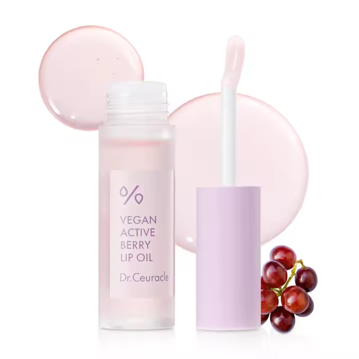 Hot Dr.Ceuracle de leegeehaam Aceite de bayas activas vegano (4,5 ml / 0,15 fl. oz.) - Brillo de labios hidratante para labios secos y agrietados, - 1