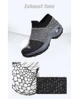 Zapatillas de Malla Transpirable para Mujer Zapatos de Plataforma Negros para Gimnasio - details 3