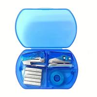 Set de Suministros de Oficina Mini Tiradora de Clavos, Dispensador de Cinta, Perforador de Agujeros - details 9