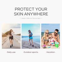 1 Uds Sakura Sunscreen30g crema hidratante y aislante protector solar Facial loción de aislamiento crema hidratante brillante - details 4