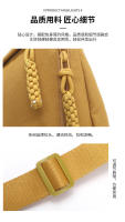 Bolso cruzado minimalista de gran capacidad para mujer, bolso pequeño de hombro para estudiante, bolso de dumplings versátil, nuevo estilo - details 8