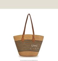 Nuevo Bolso tejido para vacaciones en la playa, bolso de mano de gran capacidad, bolso de hombro para mujer, bolso de mano versátil - details 10