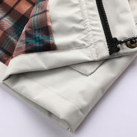 Chaqueta impermeable con capucha para hombre, abrigo informal a la moda, para exteriores, primavera y otoño - details 19
