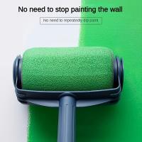 Rodillo de látex para pintura, cepillo de pelo fino con ángulo muerto, herramienta de cepillo de pintura, rodillo de pintura para pared, juego de núcleo de rodillo de pared - details 1