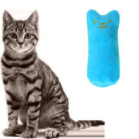 Juguetes para masticar hierba gatera, felpa interactiva divertida para gatos - details 3